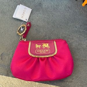 Brand new coach change purse